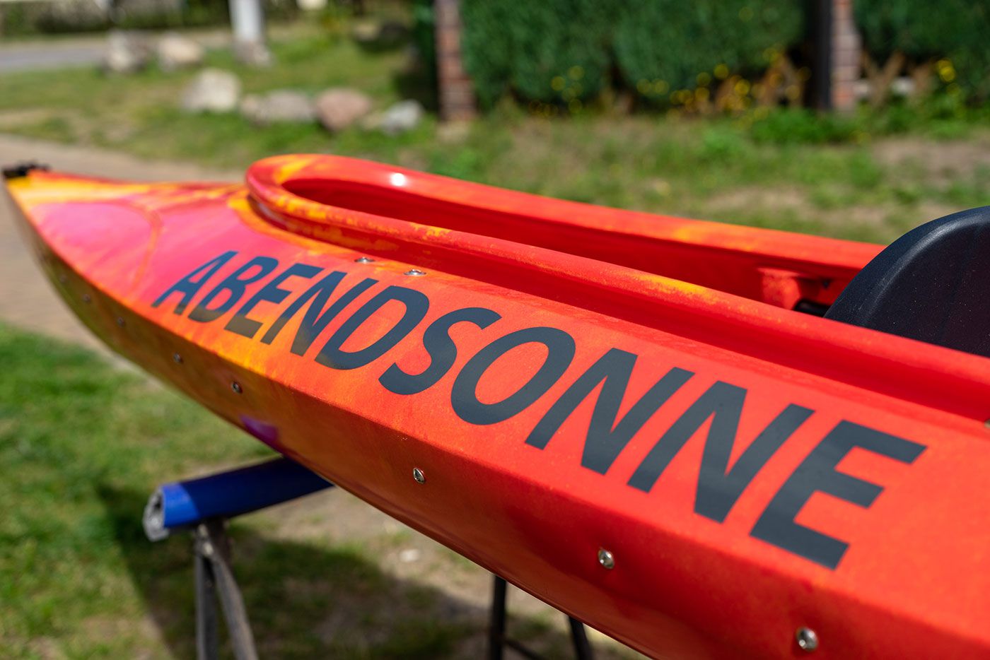 Fleeth Ferienwohnung Kanuverleih Kanu Abendsonne