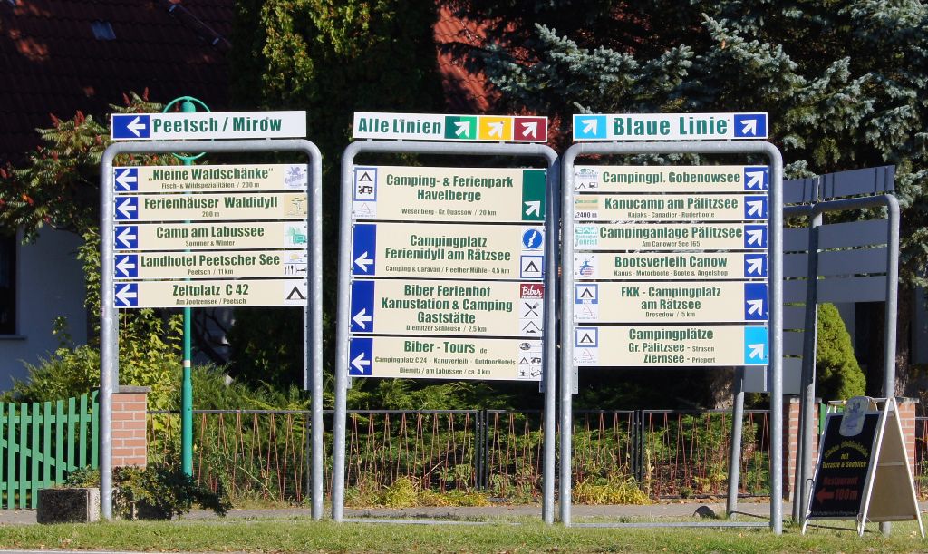 Fleeth Ferienwohnung Wegweiser